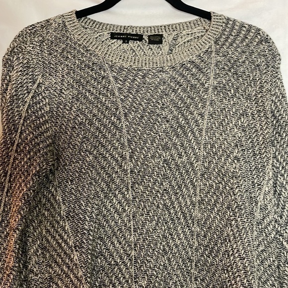 JEANNE PIERRE FLOWY KNIT TUNIC SWEATER (S) - Picture 4 of 7